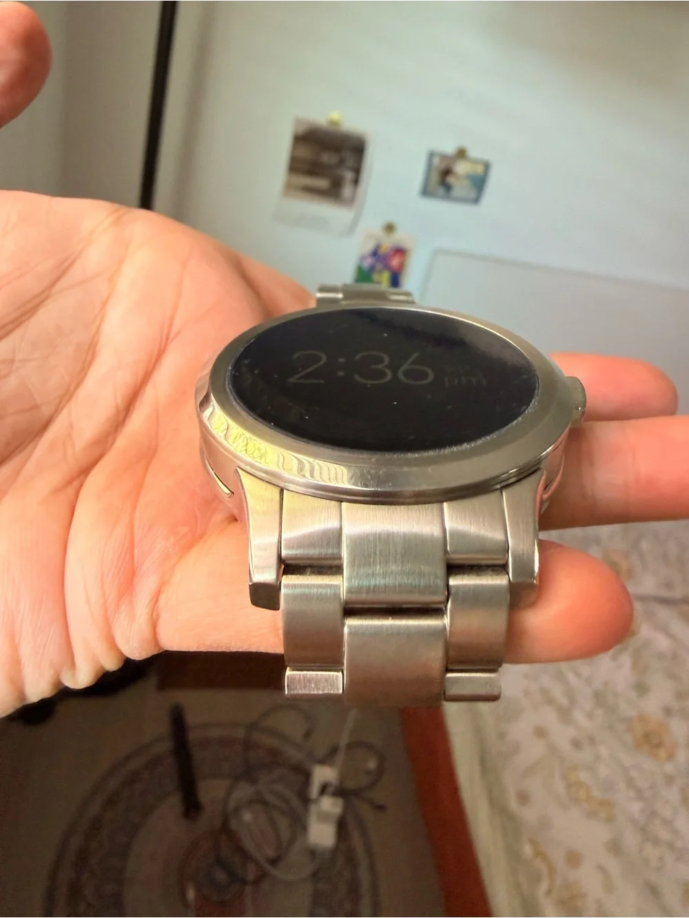 Fossil Q Stainless Steel Smartwatch Full Set Great Condition